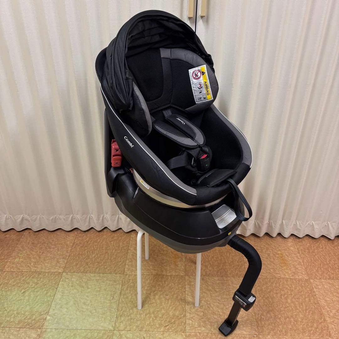 クリーニング済　☆綺麗☆　コンビ　クルムーヴ　エッグショック　ブラック