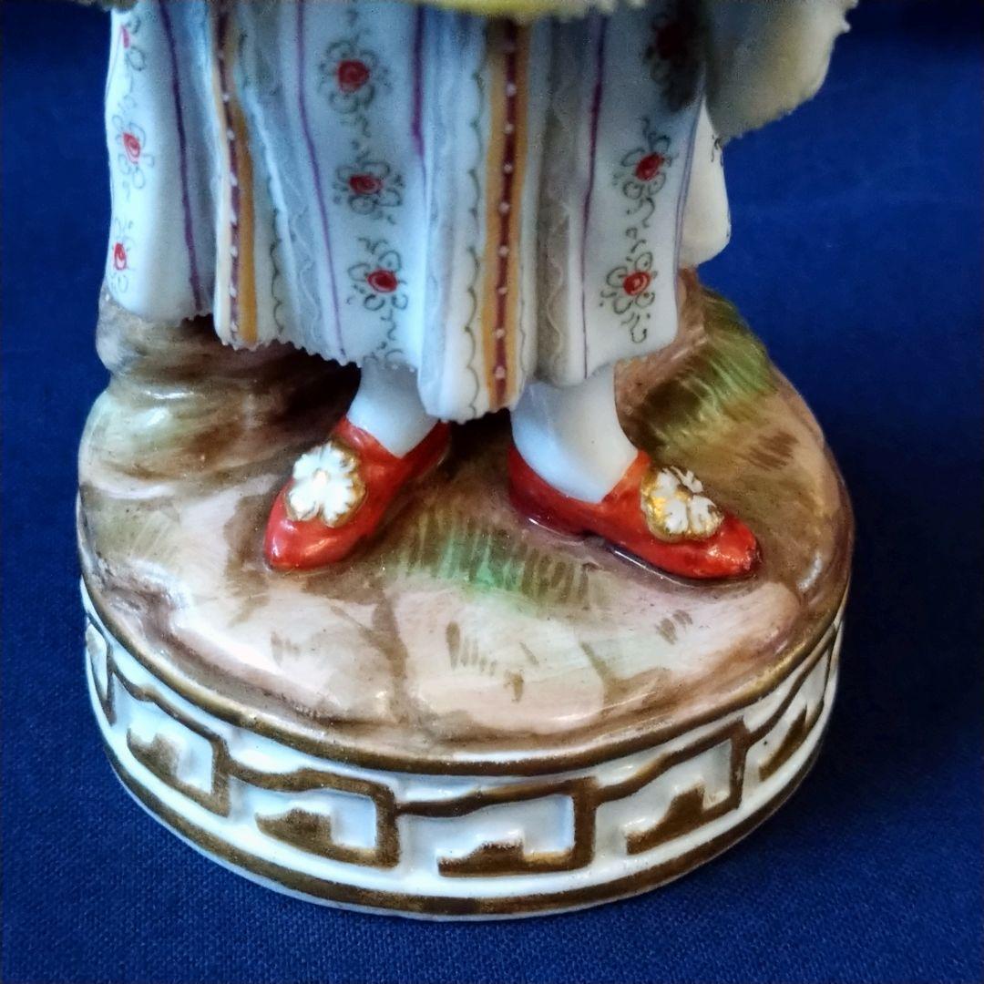 ✤1924年以前マイセン(Meissen)フィギュリン✤『葡萄の収穫』✤ - メルカリ