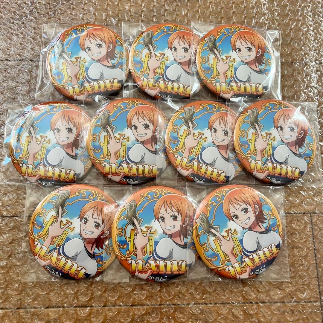ワンピース ナミ 輩缶バッジ サバイバルの海 セット - メルカリ