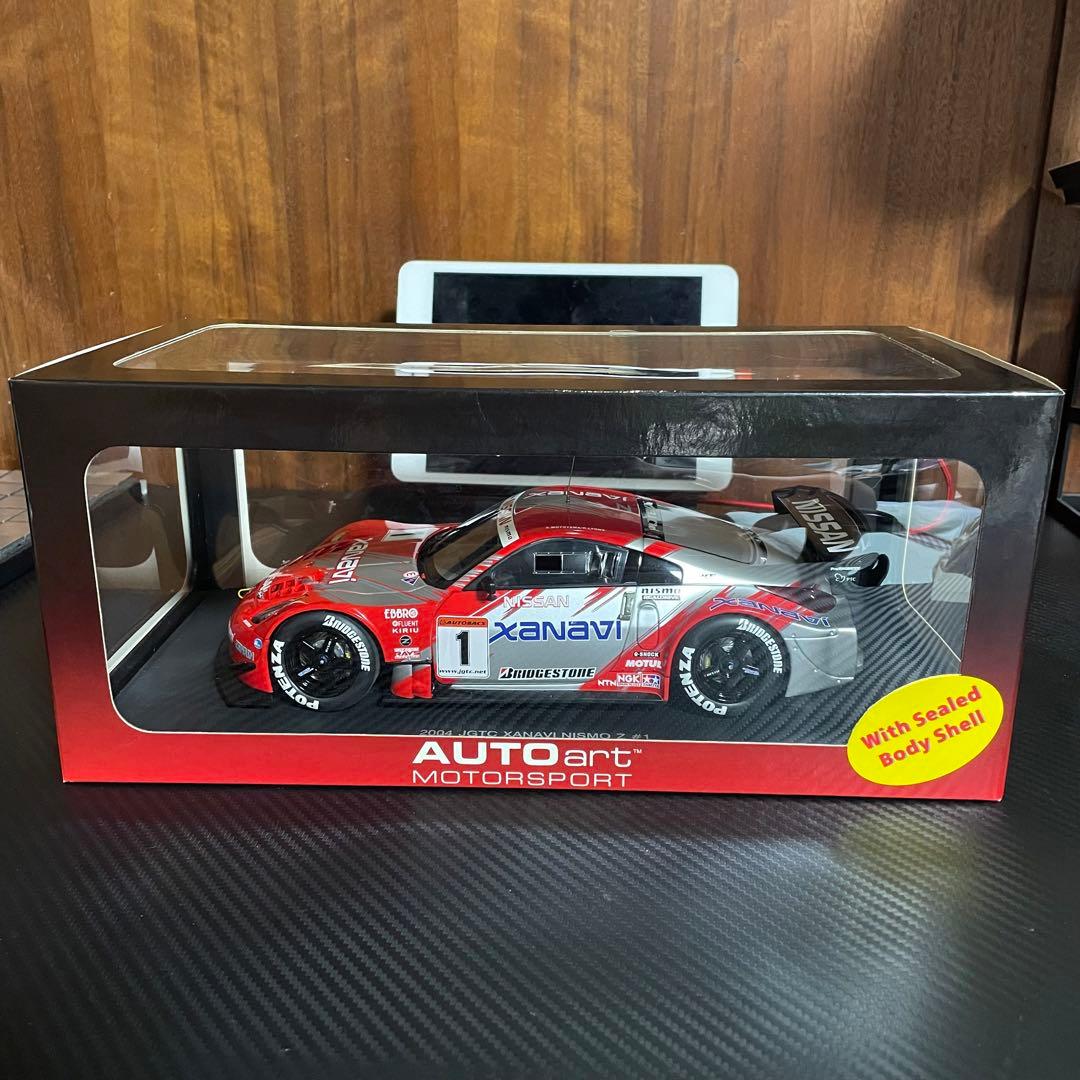 未展示品オートアート1/18 2004 JGTC XANAVI NISMO Z