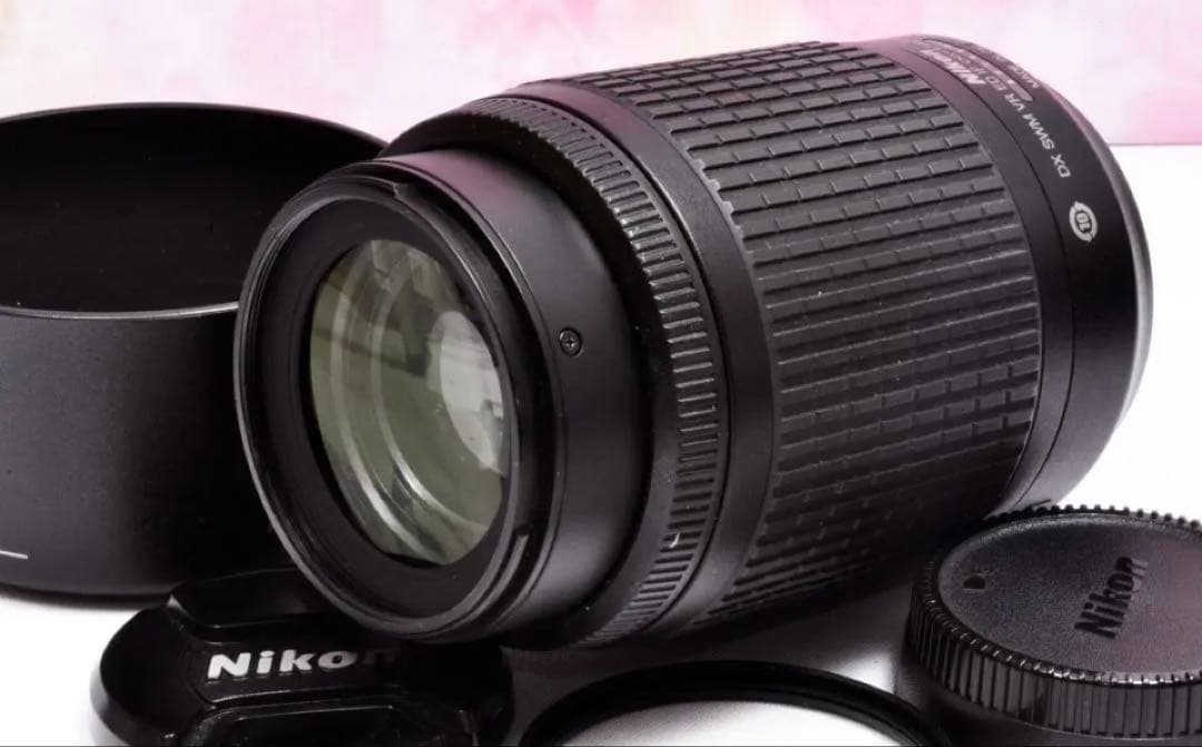 手振れ補正❤️Nikon AF-S 55-200mm VR❤️人気望遠レンズ❤️