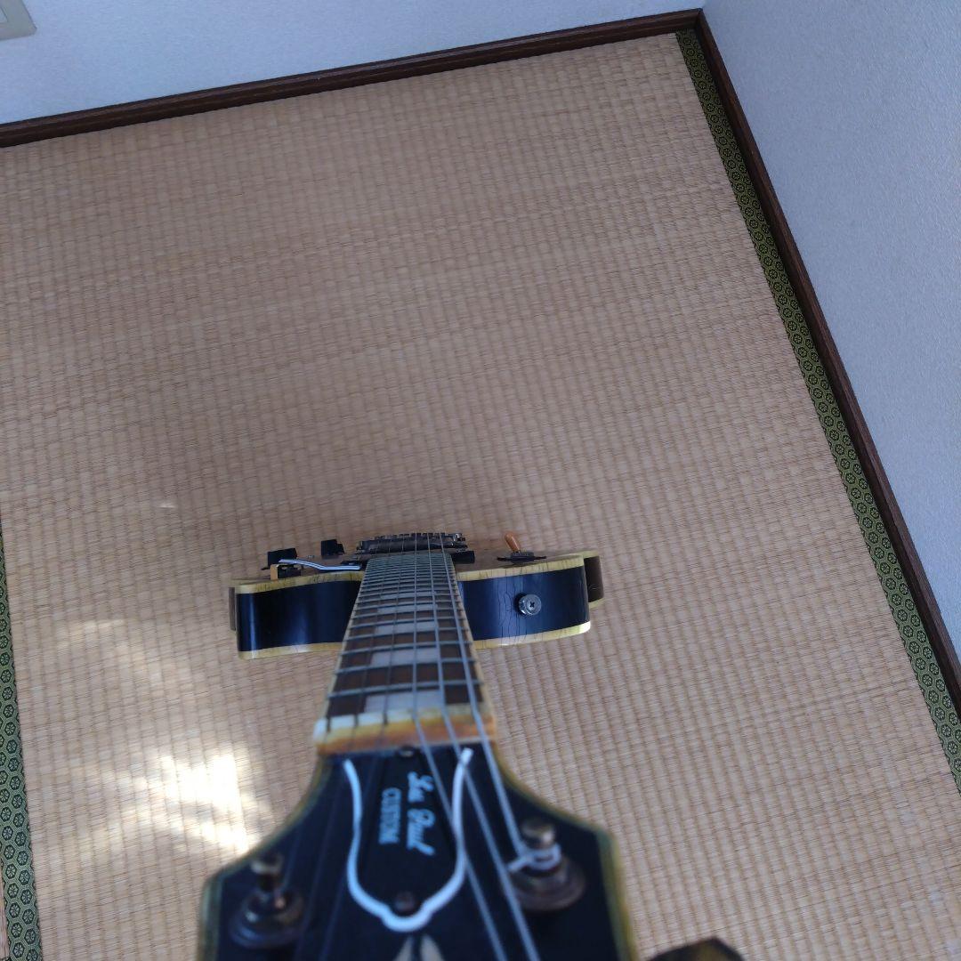 価格交渉ご自由に!レスポール ギター レリック BLACK カスタム - メルカリ