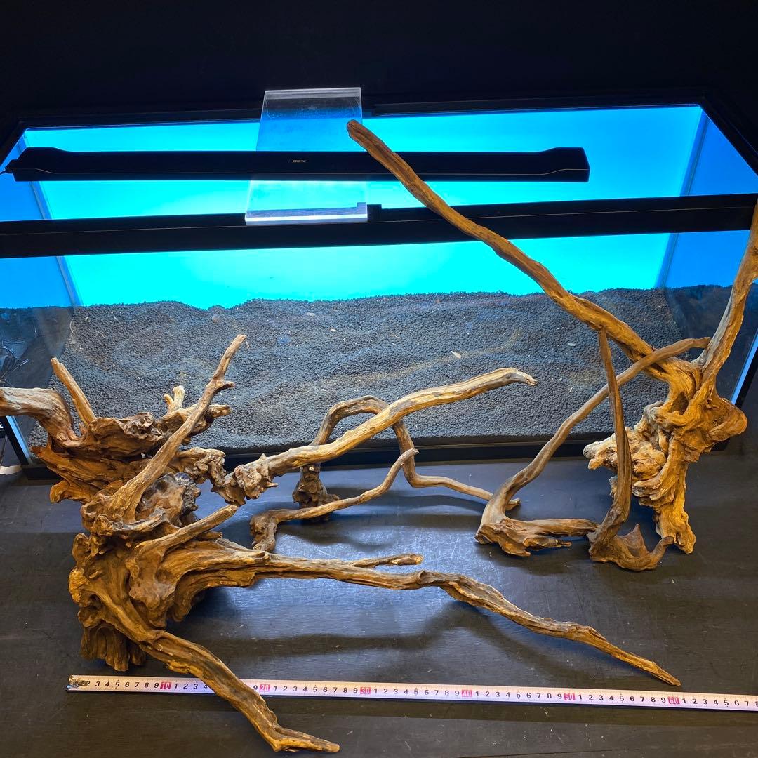 MSRW-6620 天然流木レイアウトセット スリムウッド アクアリウム