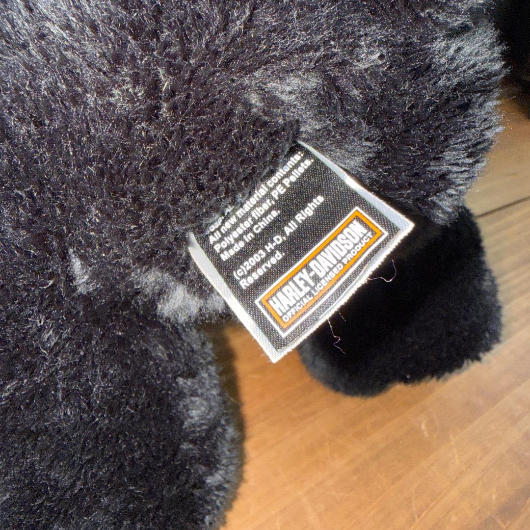 ラスト一点！！ハーレーダビッドソン 公式 テディベア 2003年製 ラスト