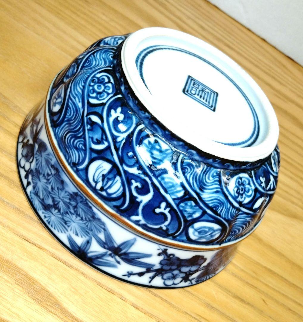 ☆ 加藤 利昌 清水焼 染付茶碗