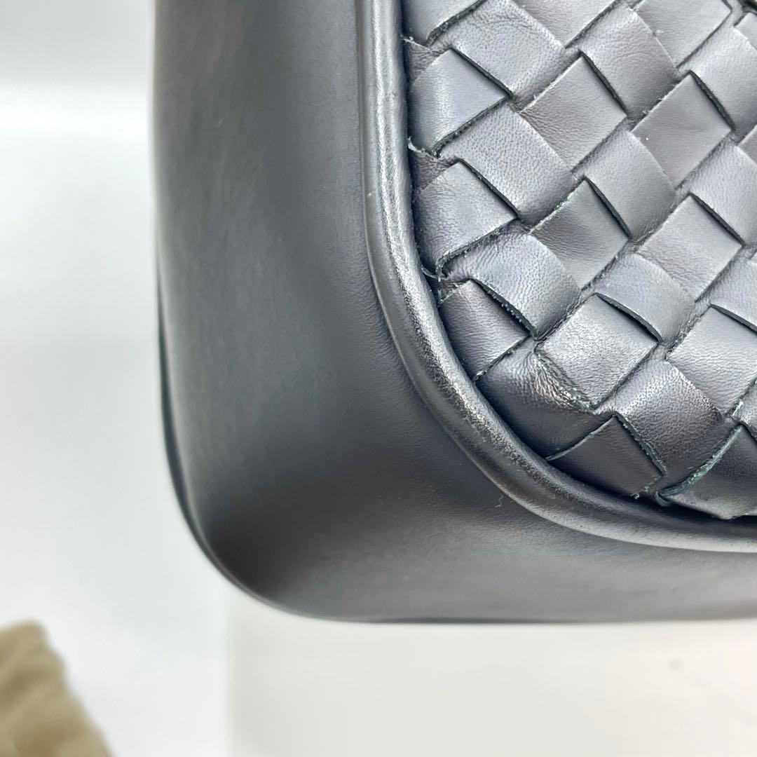 専用！　ボッテガヴェネタ　2way ビジネスバッグ　レザー　イントレチャート　黒