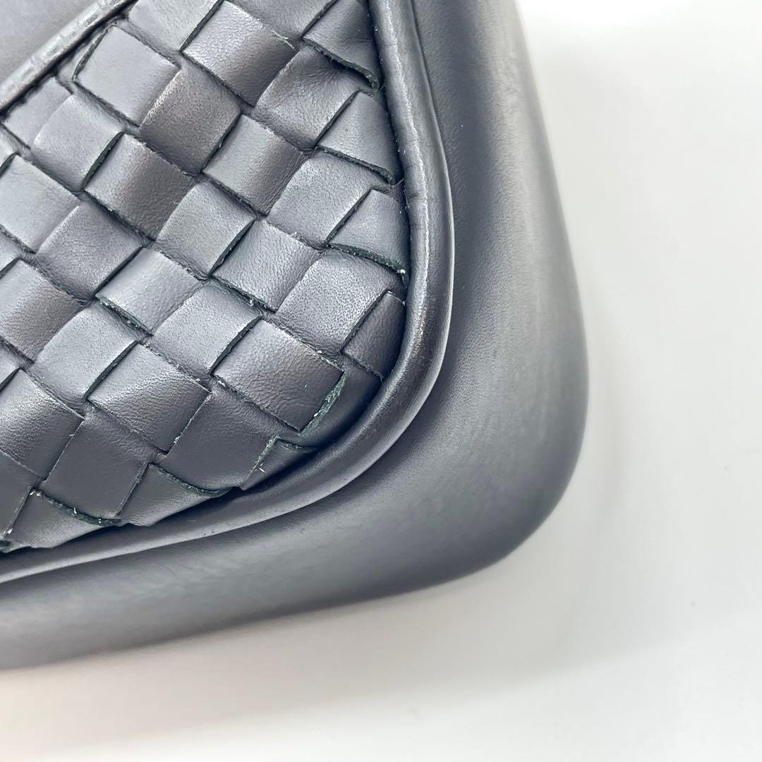 専用！　ボッテガヴェネタ　2way ビジネスバッグ　レザー　イントレチャート　黒