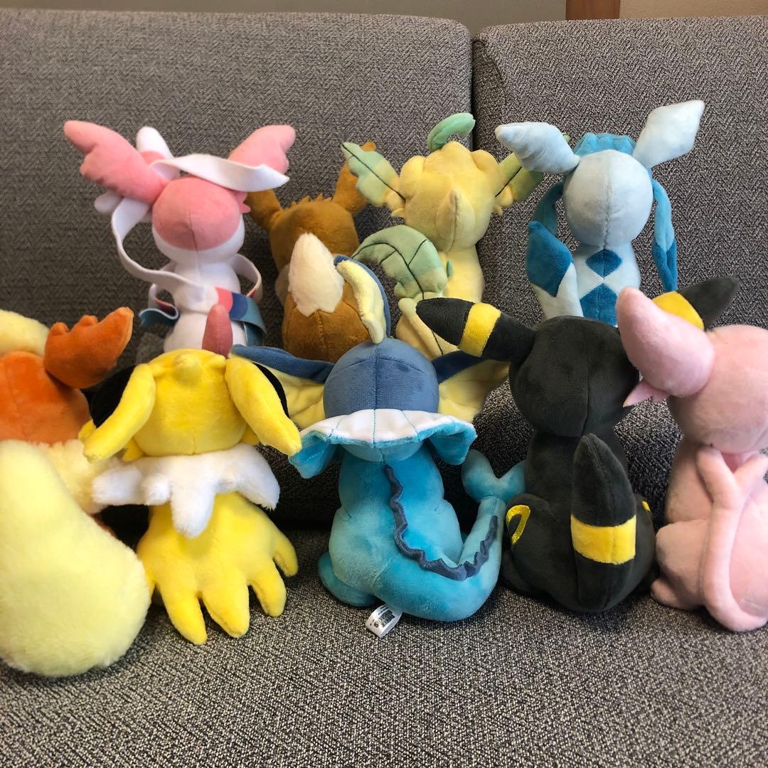 ポケモンイーブイ・ブイズぬいぐるみ9種セット
