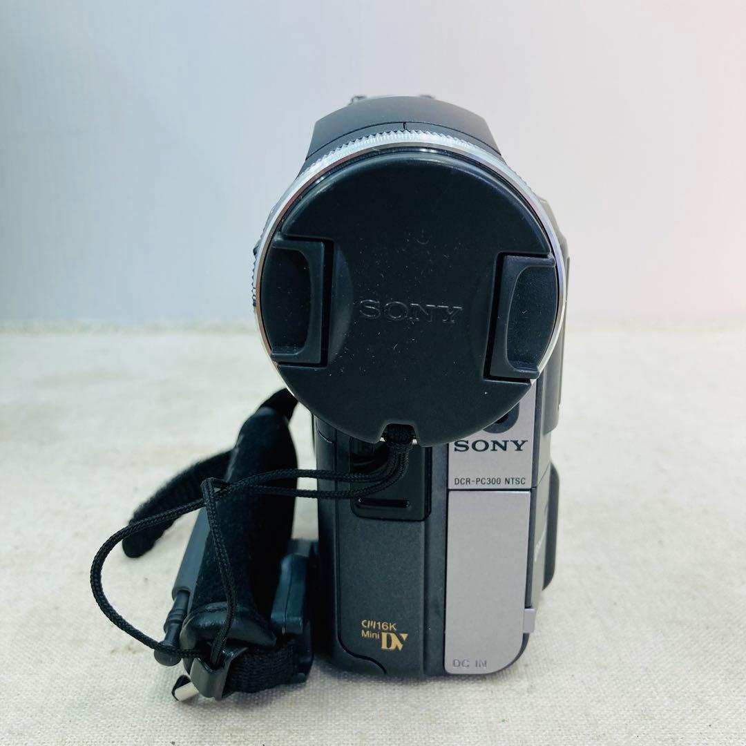 通電確認済 SONY 箱有 ソニー ビデオカメラ DCR-PC300 て10