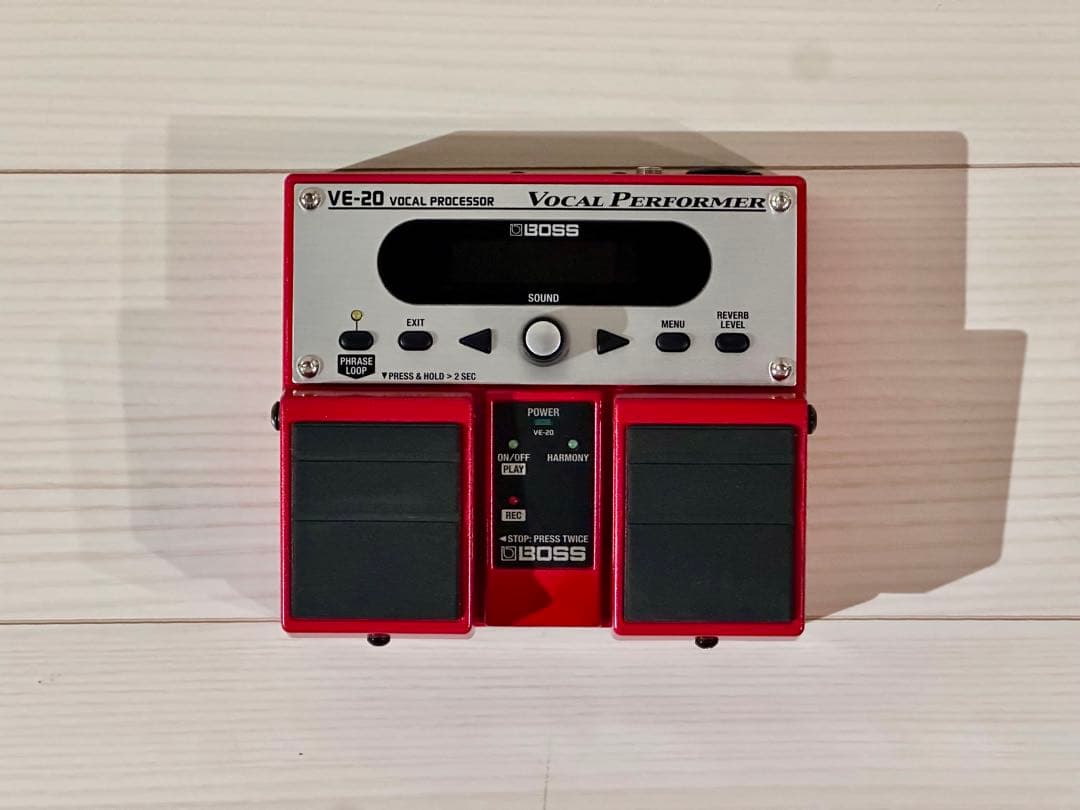 【美品】BOSS VE-20 ボーカルプロセッサー