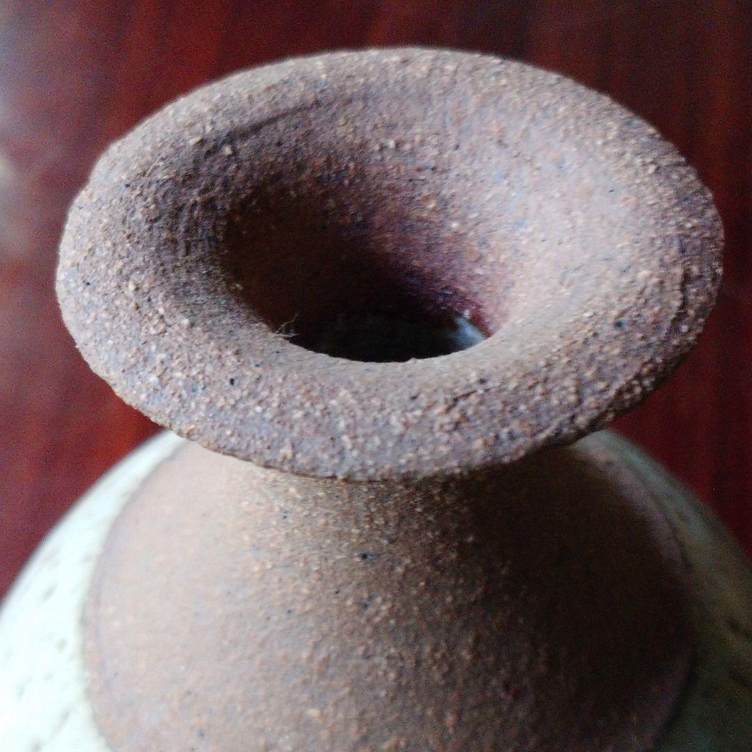 益子 『浅野 勝』作 壷(徳利または花器でも)