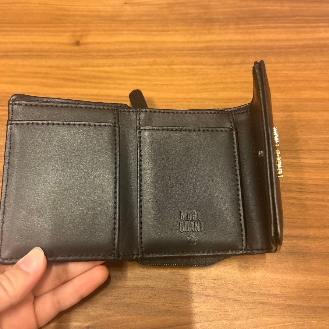 マリークワント デイジースクエア 筆箱 折りたたみ財布