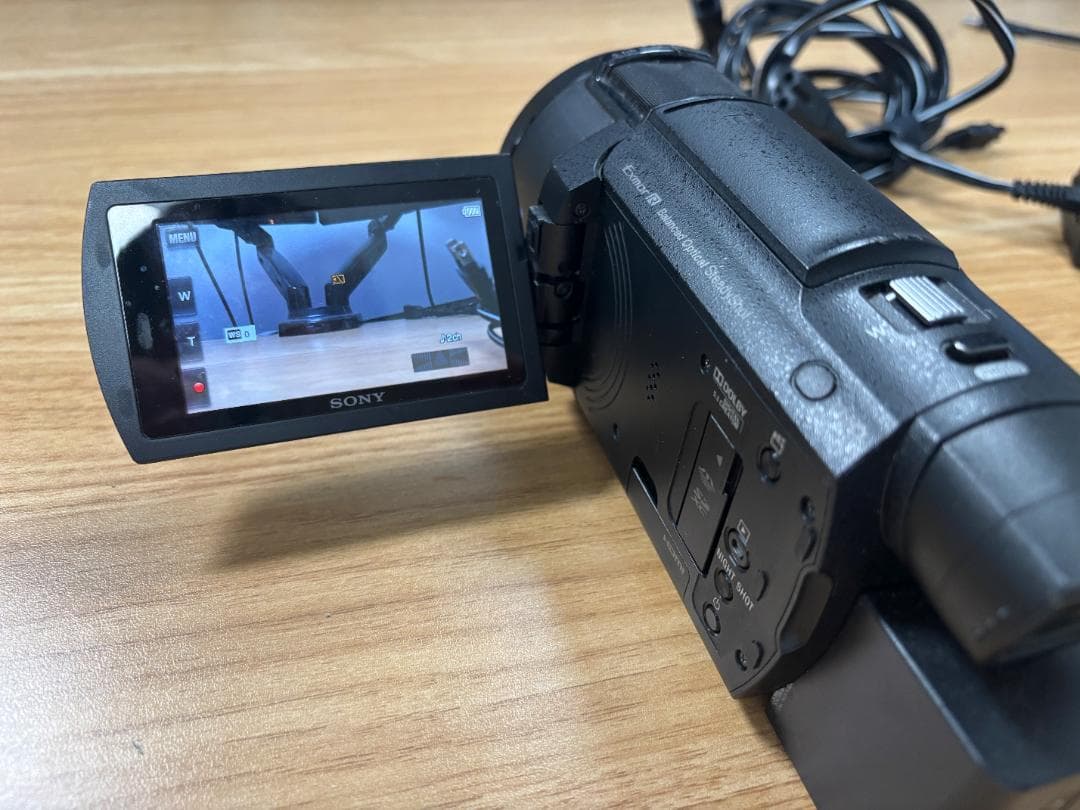 U*U様 SONY FDR-AX60 4Kビデオカメラ（純正バッテリー・ACアダ