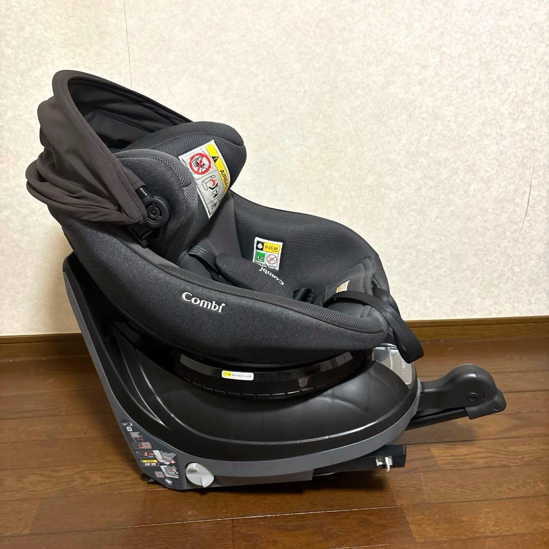 【美品】Combi クルムーヴアドバンス ISOFIX JP-590 R129