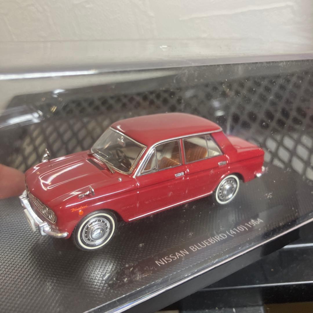 エブロ MMP 日産 ブルーバード 410 1964 ミニカー マルーン - メルカリ
