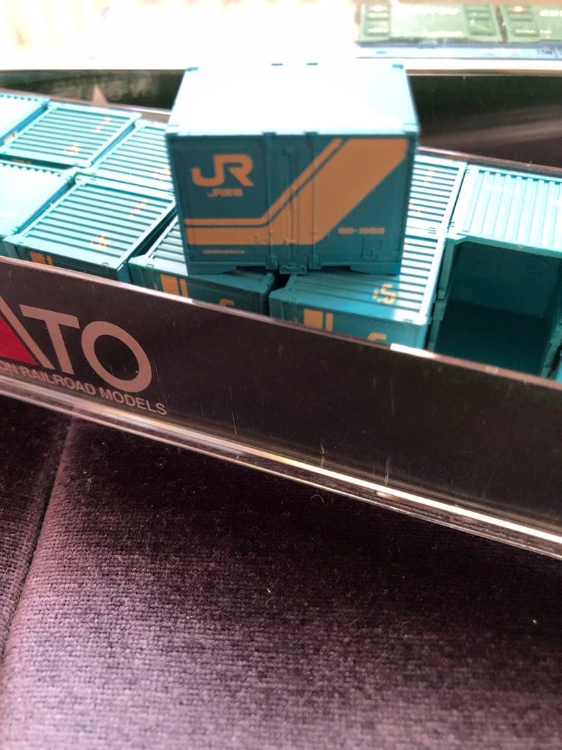 KATO コキ104 16両とコンテナ22個
