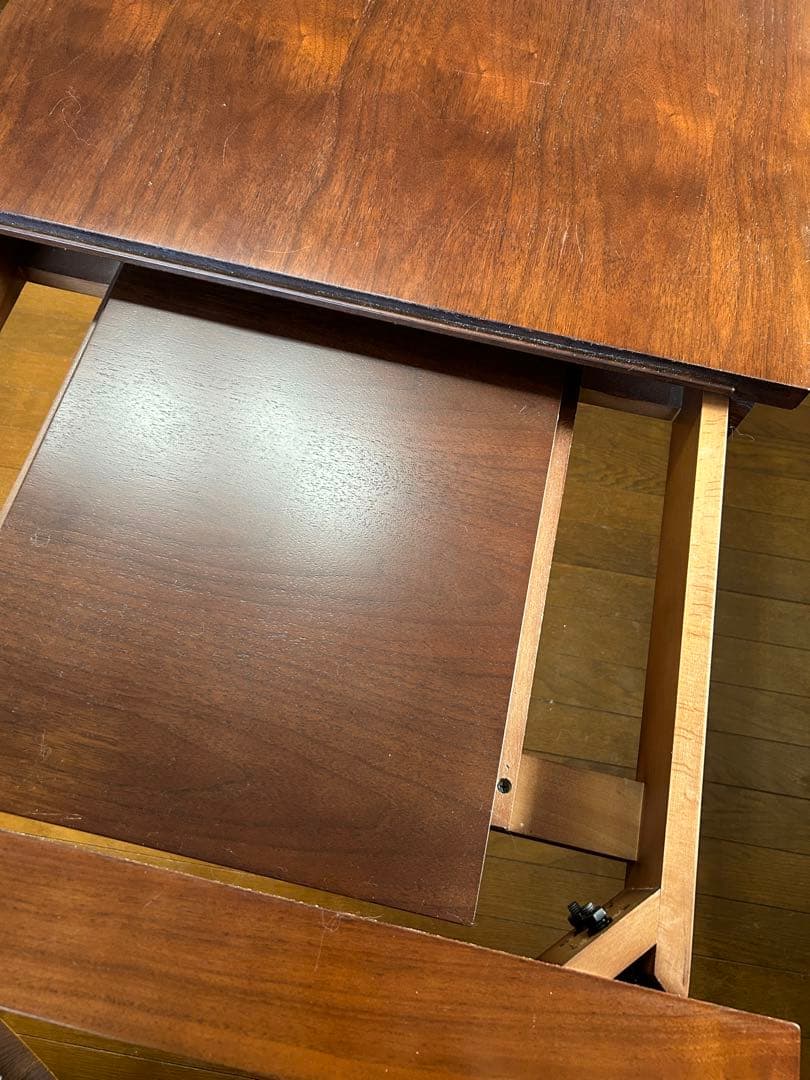 大塚家具 伸縮 ダイニングテーブル ウォールナット