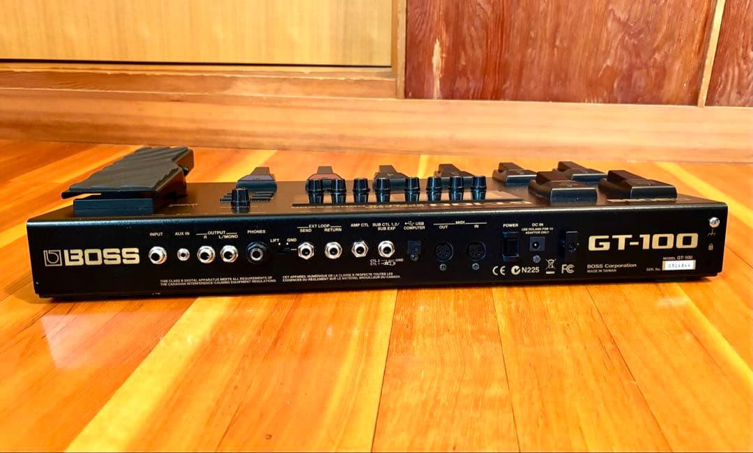 【動作確認済】BOSS マルチエフェクター GT-100 Ver.2