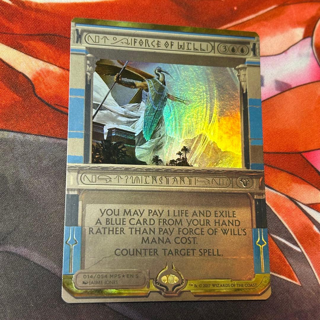 早い者勝ち！】 【Foil】《意志の力/Force of Will》[MPS2