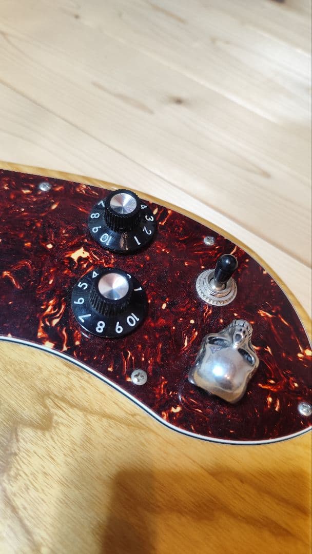 個人製作 アベフトシ風 テレキャスターカスタム 髑髏ノブ 【価格応談