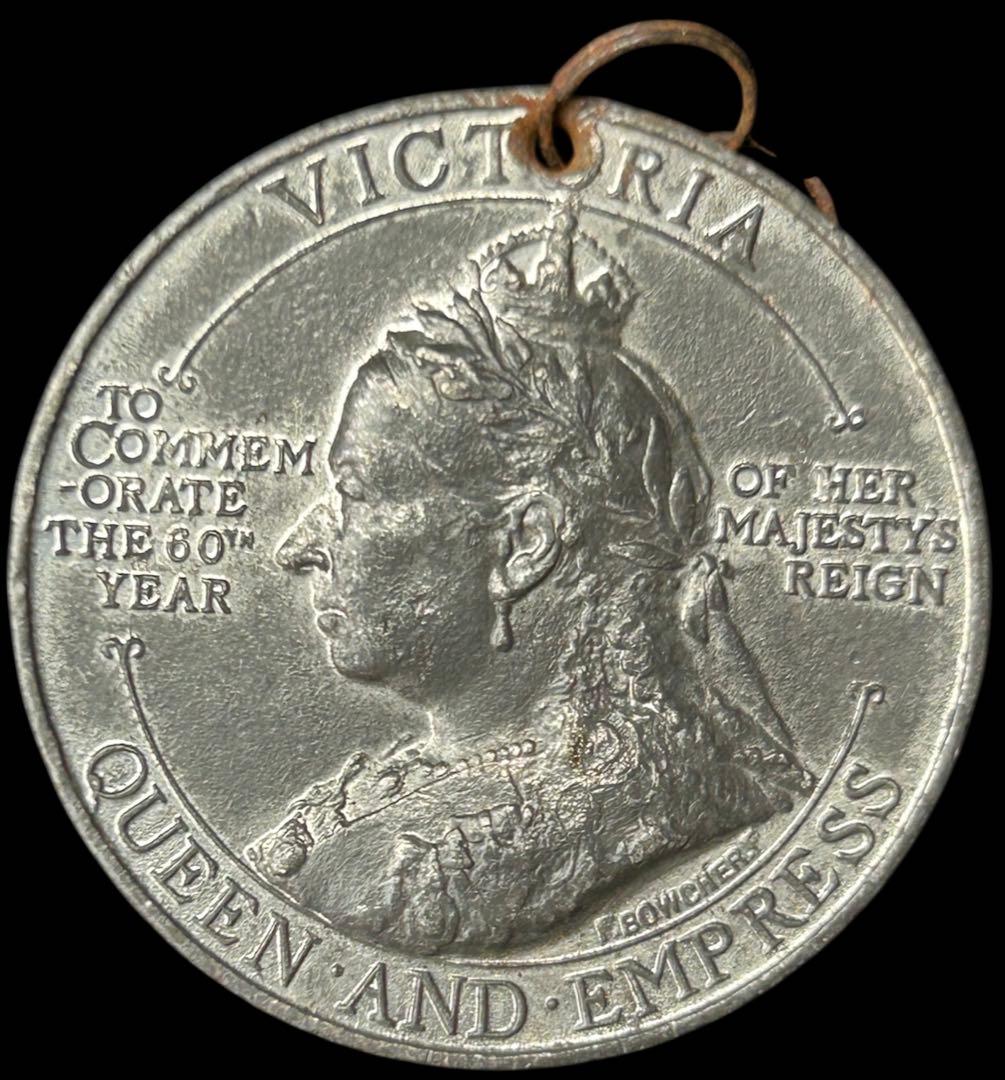 イギリス 1897 WMメダル 即位60年 王位継承 ヴィクトリア イギリス 1897 WMメダル 即位60年 王位継承 ヴィクトリア
