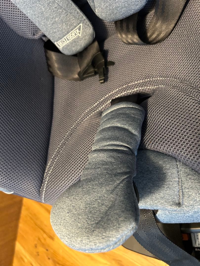 アップリカ クルリラAD シートベルト/ISOFIX両方対応 美品