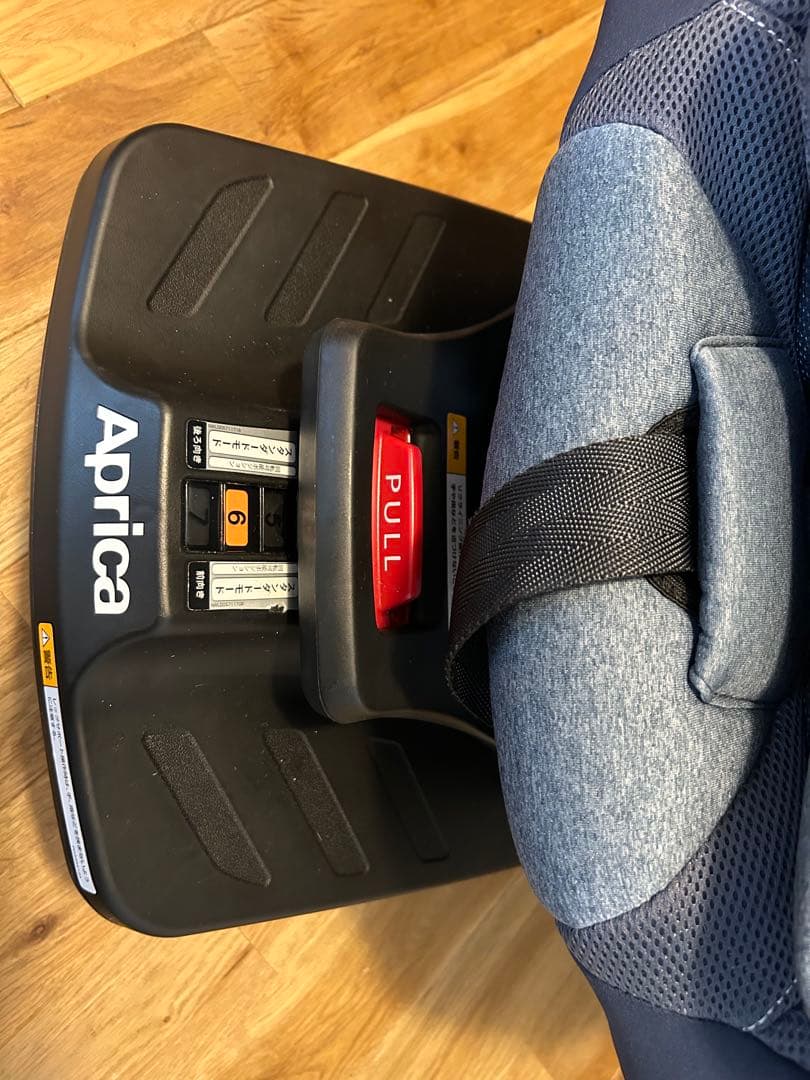 アップリカ クルリラAD シートベルト/ISOFIX両方対応 美品