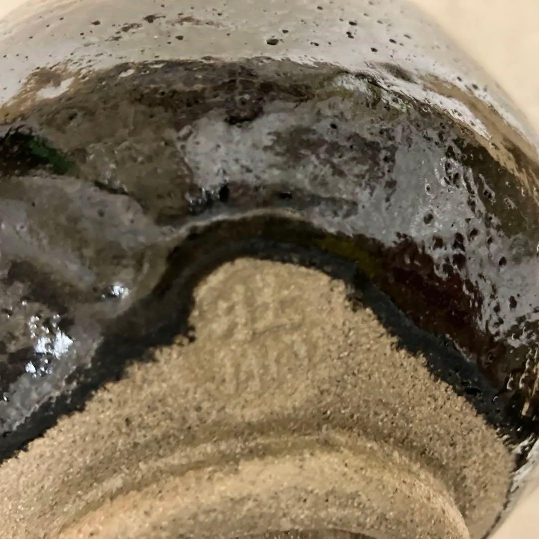 未使用】香野壮明 黒茶碗 黒楽 茶道具
