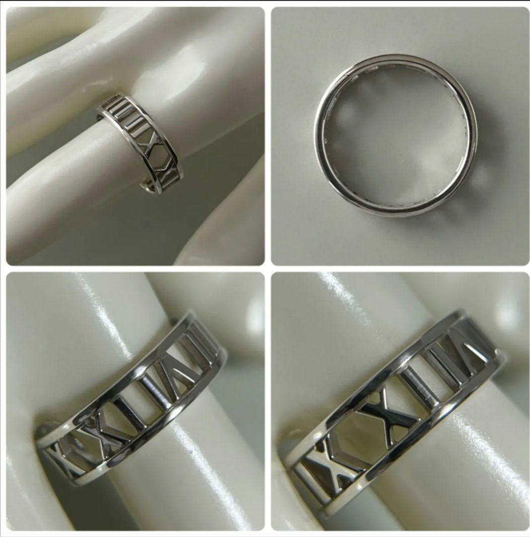 ティファニー リング 指輪 オープン アトラス AG925 約18～18.5号