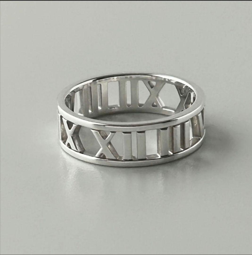 ティファニー リング 指輪 オープン アトラス AG925 約18～18.5号