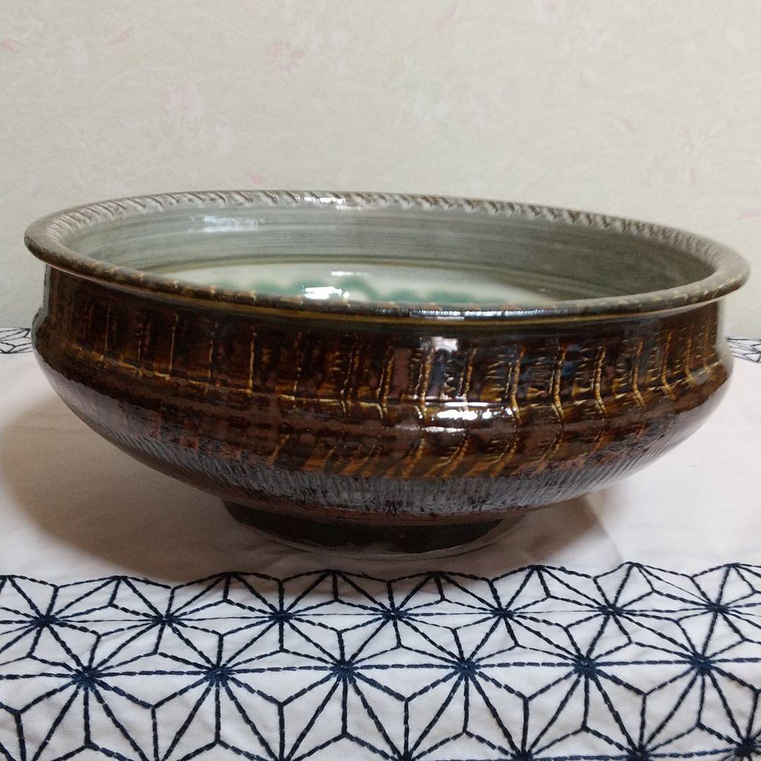 小鹿田焼 大鉢大皿 アンティーク