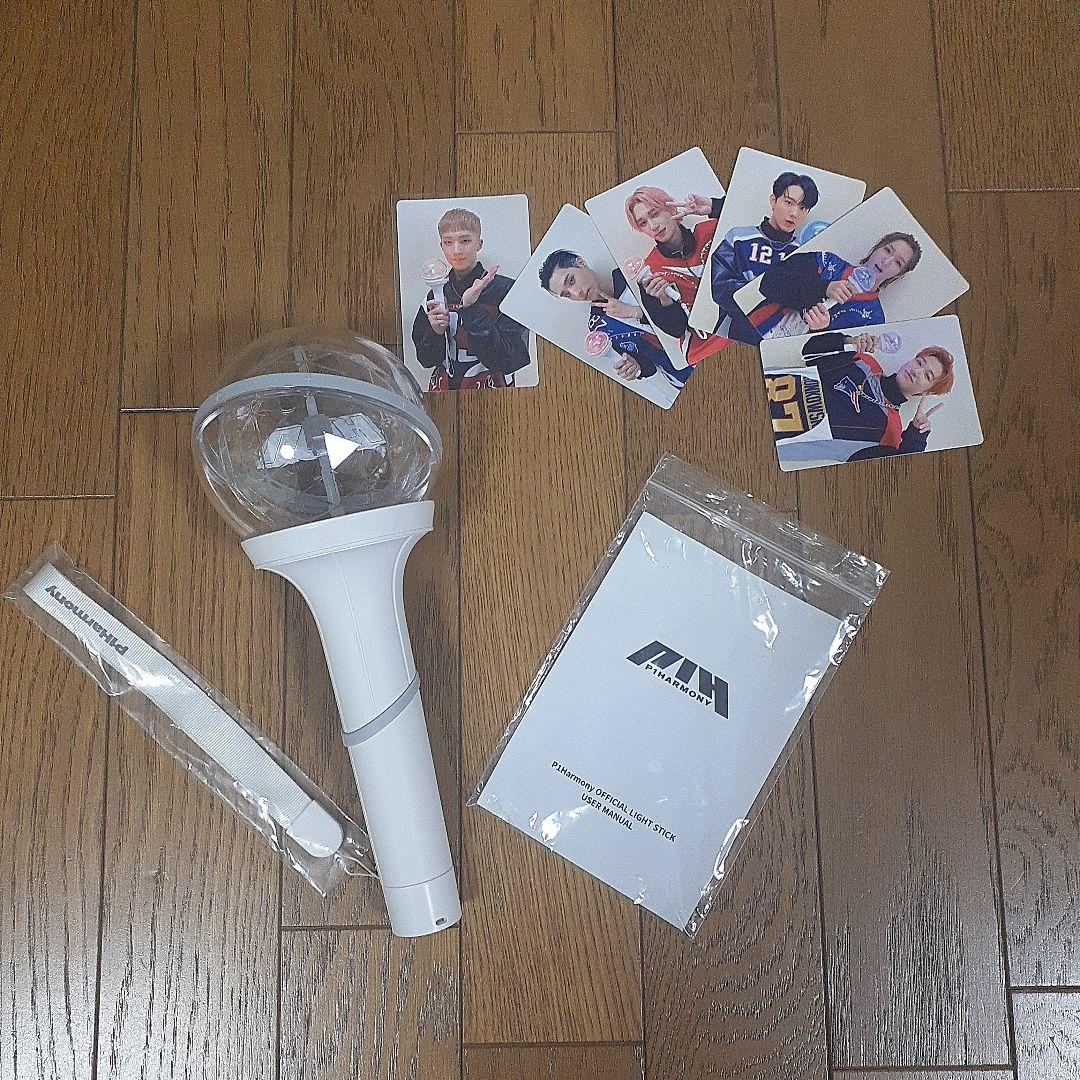 P1Harmony 公式ペンライト + フォトカード6枚 セット