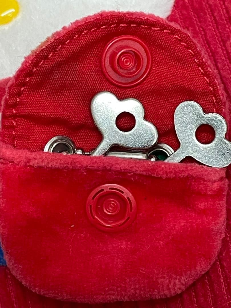 平成レトロ　ハローキティ コーデュロイ手帳カバー