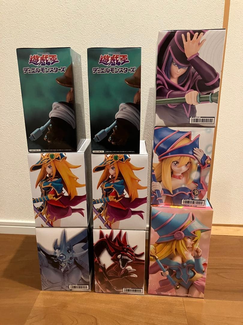 【早い者勝ち】遊戯王デュエルモンスターズ エクゾディアなどフィギュア9体セット