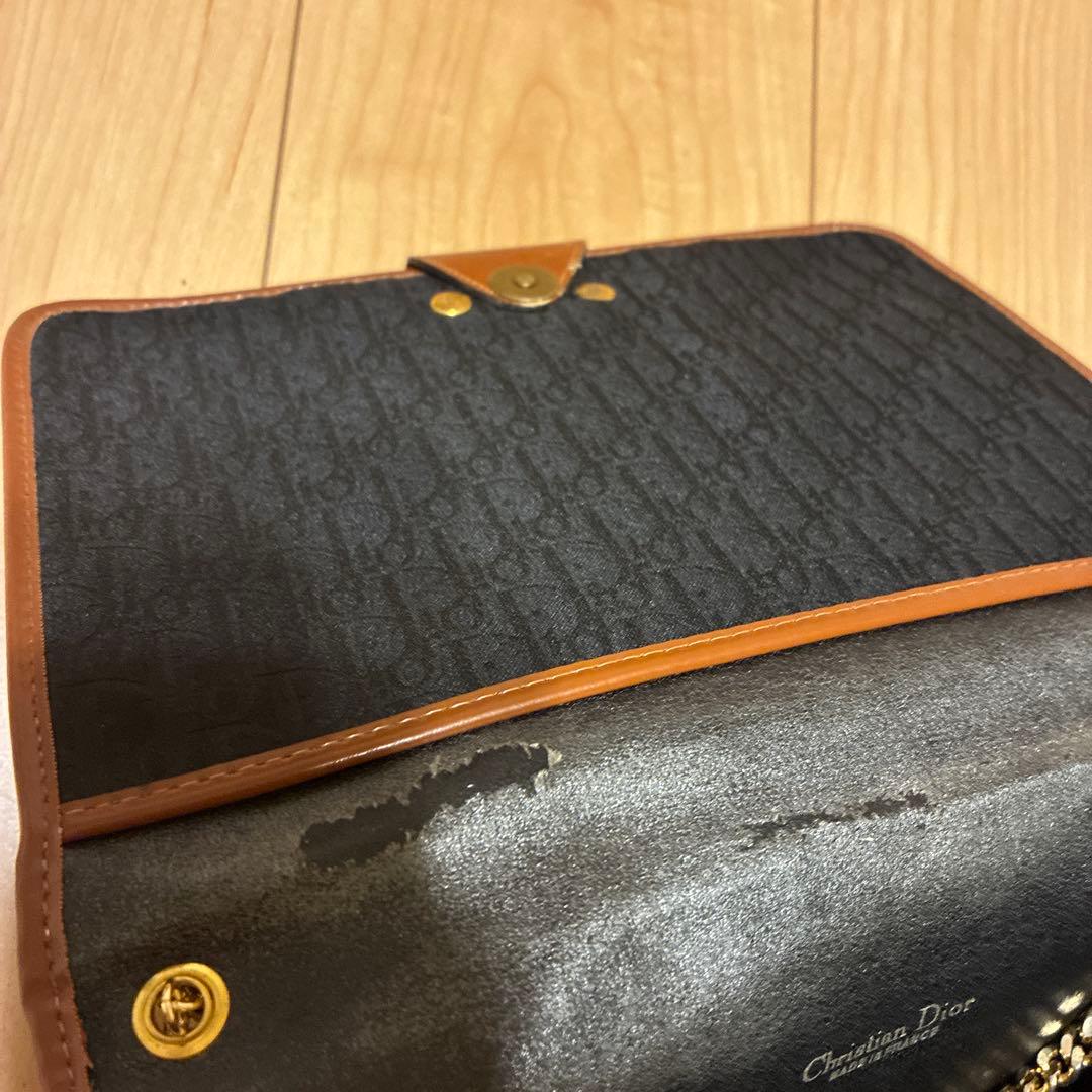 値下げ！Dior ディオール　ショルダーバッグ 黒 キャンバス