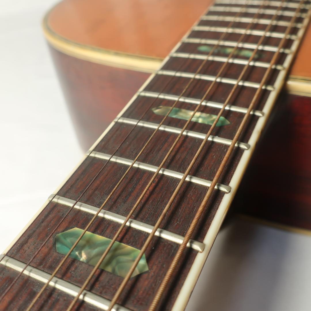 Morris W-40 ハードケース付 縦ロゴ 装飾インレイ 3ピースバック