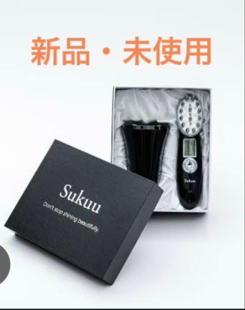 Sukuu 美顔器 ブラック Sukuu MAHHA 美顔器ブラック 美顔器【MAHHA