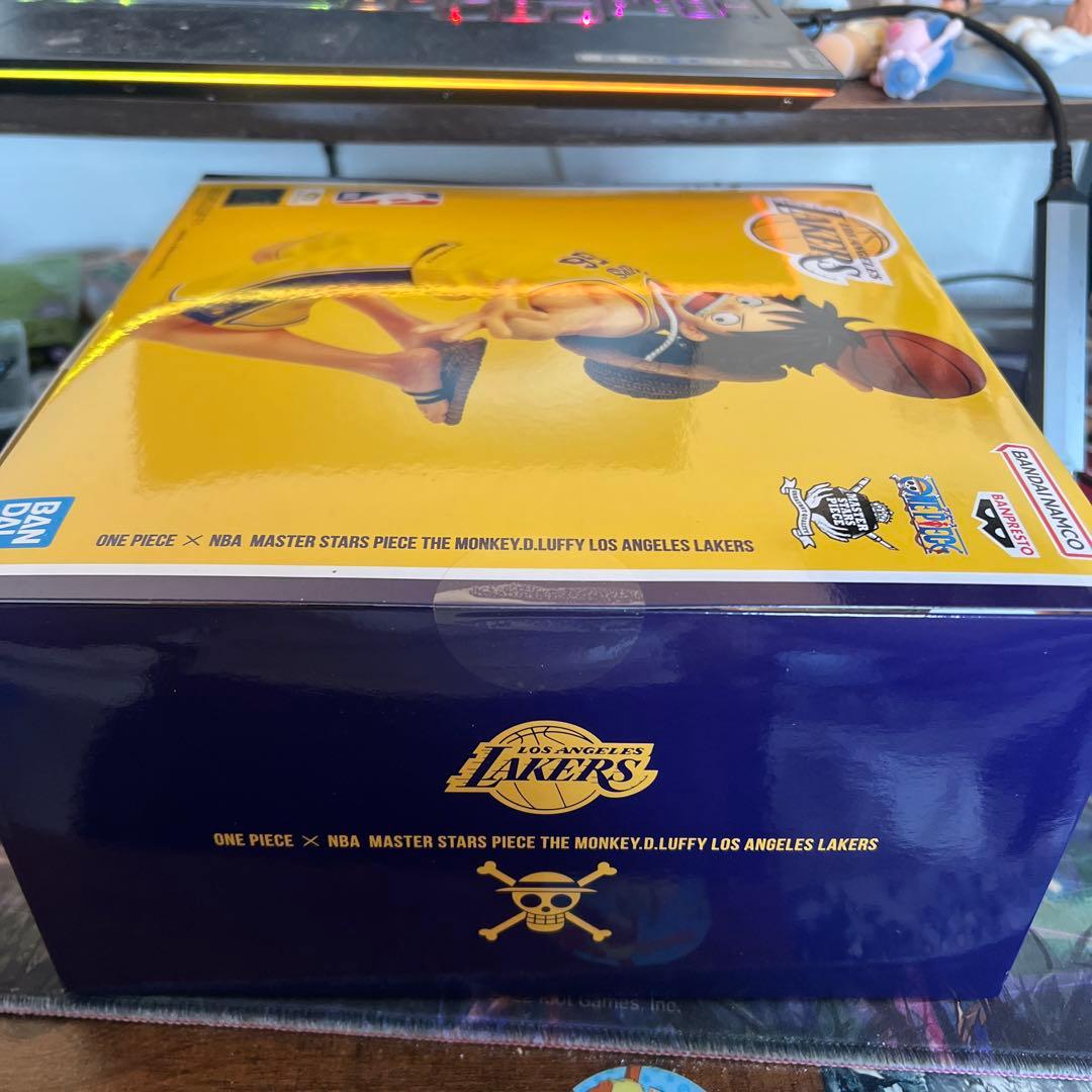 NBA LAKERS レイカーズ ルフィ フィギュア ワンピースベースショップ