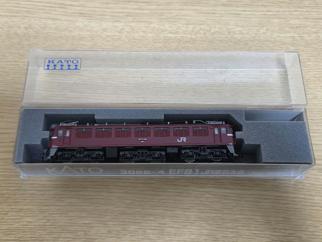 KATO 3006-4 EF81 JR東日本 双方連結器付き