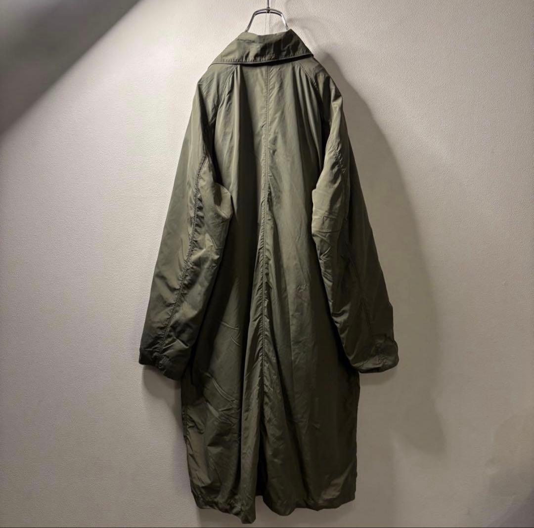 オーバーサイズ ダウン ミリタリーコート ステンカラーコート 軍隊