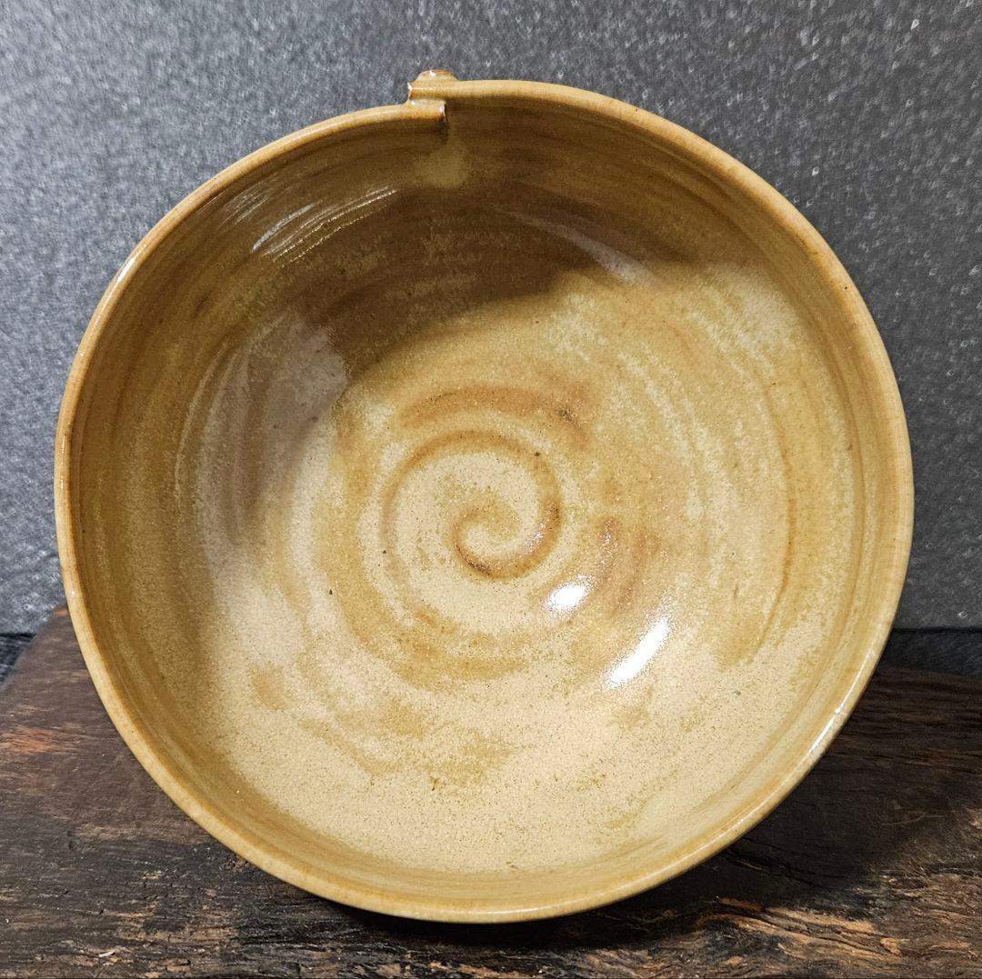 福井 越前焼 芦原焼 久世天声 造 茶碗 茶道具 茶器 抹茶茶碗 夏茶碗