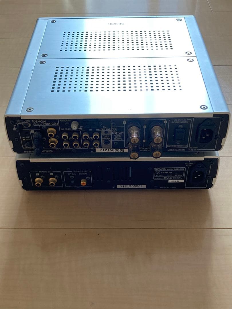 ロイヤルドルトン様】DENON DCD-CX3+PMA-CX3 - メルカリ