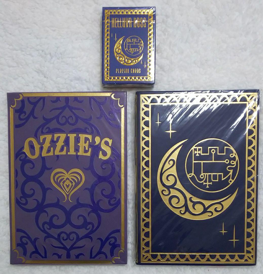 完売品】 ヘルヴァボス ノート トランプ セット ストラス オジー