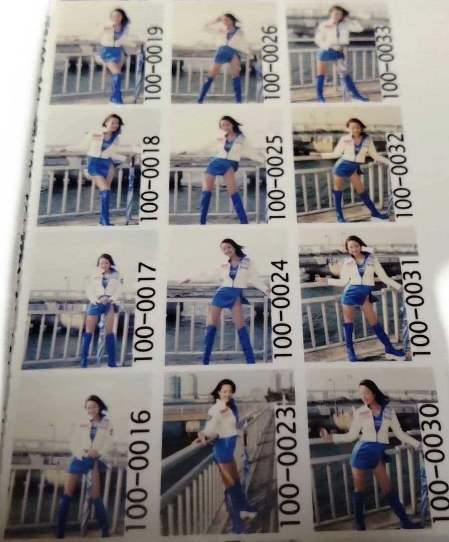 レースクイーン写真はがきサイズ37枚山下真代青柳玲麻ほかアイドル