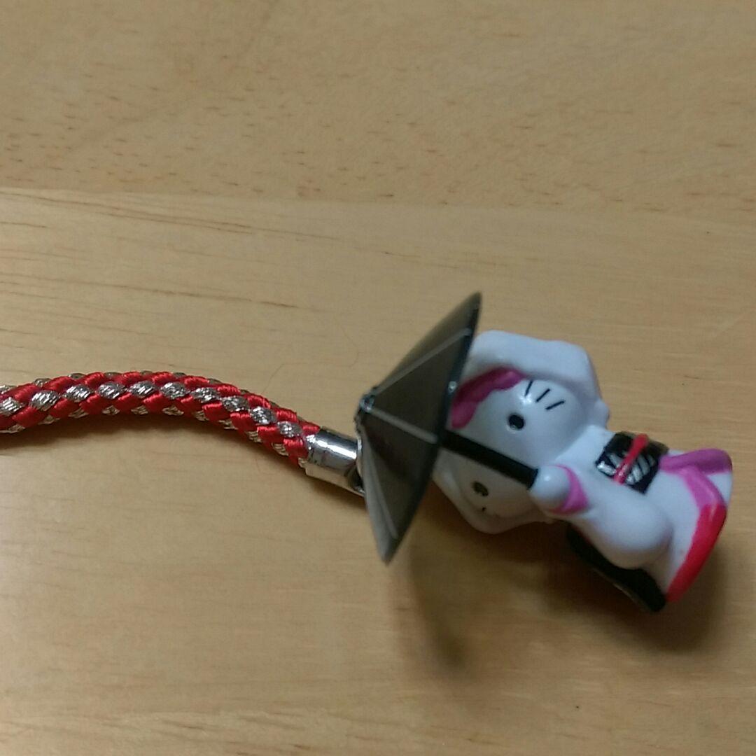 【ぎっこ】Hello Kitty ストラップ「雪姫」