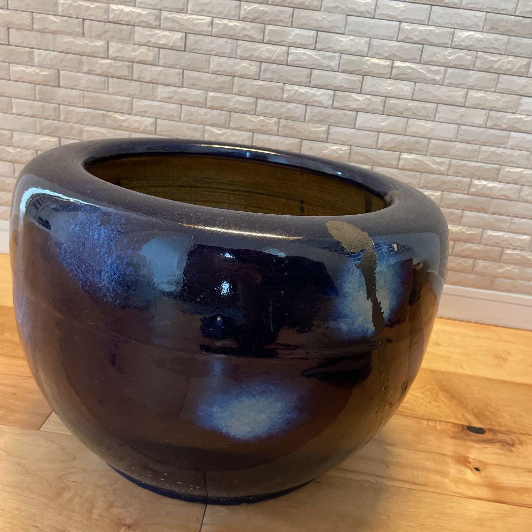 希少 益子焼 坂田甚内 造 窯変四耳壺 共箱 初期作 Yahoo!オークション