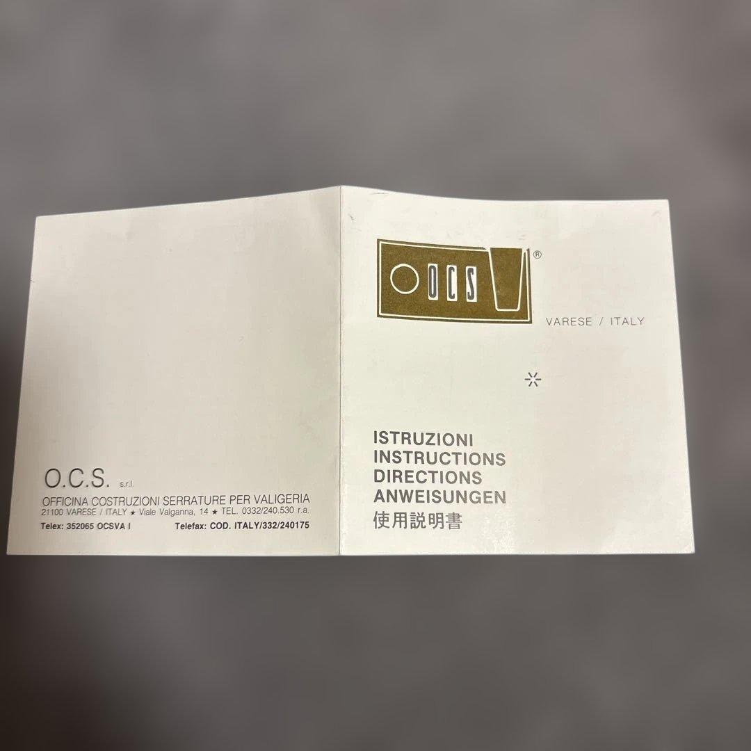 美品　クロコダイル　アタッシュケース