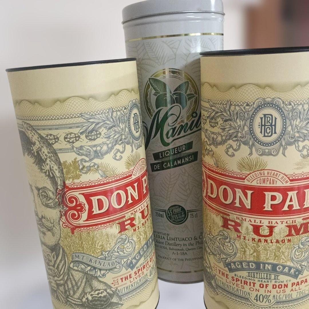 チ*ん様 DON PAPA RUM & Manille Liqueurセット - メルカリ