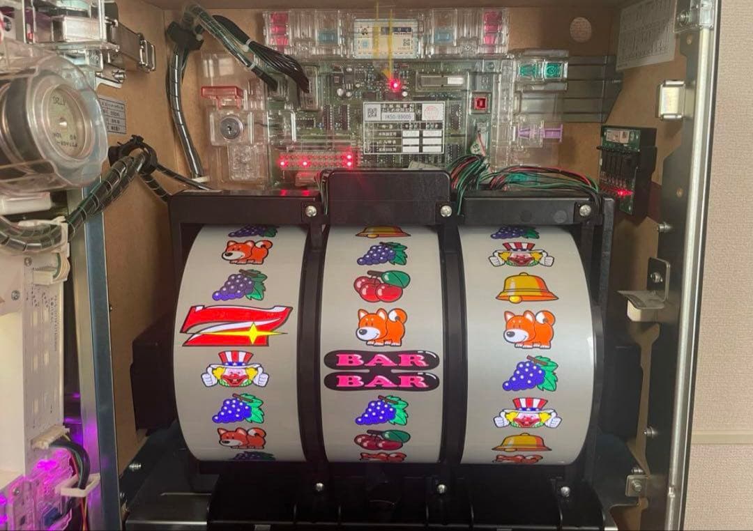 スロット ファンキージャグラー 5号機 実機 コイン不要機 ファンキー