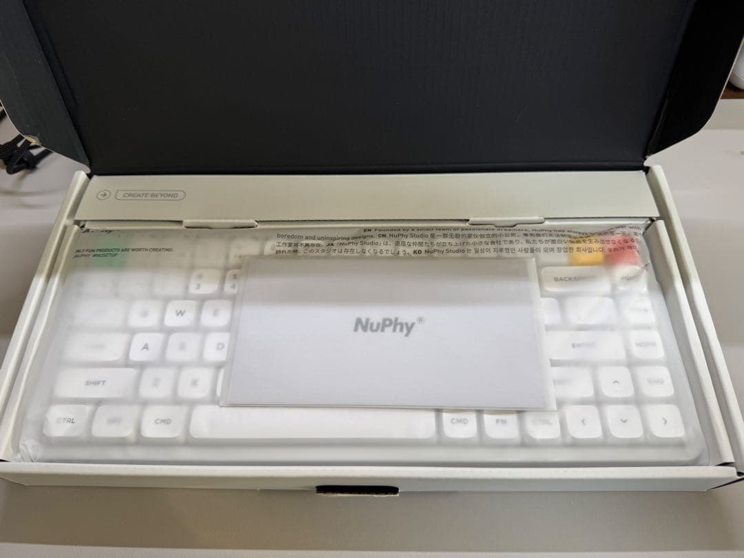 Nuphy Air75 V3 （ホワイト・茶軸・US配列） - メルカリ